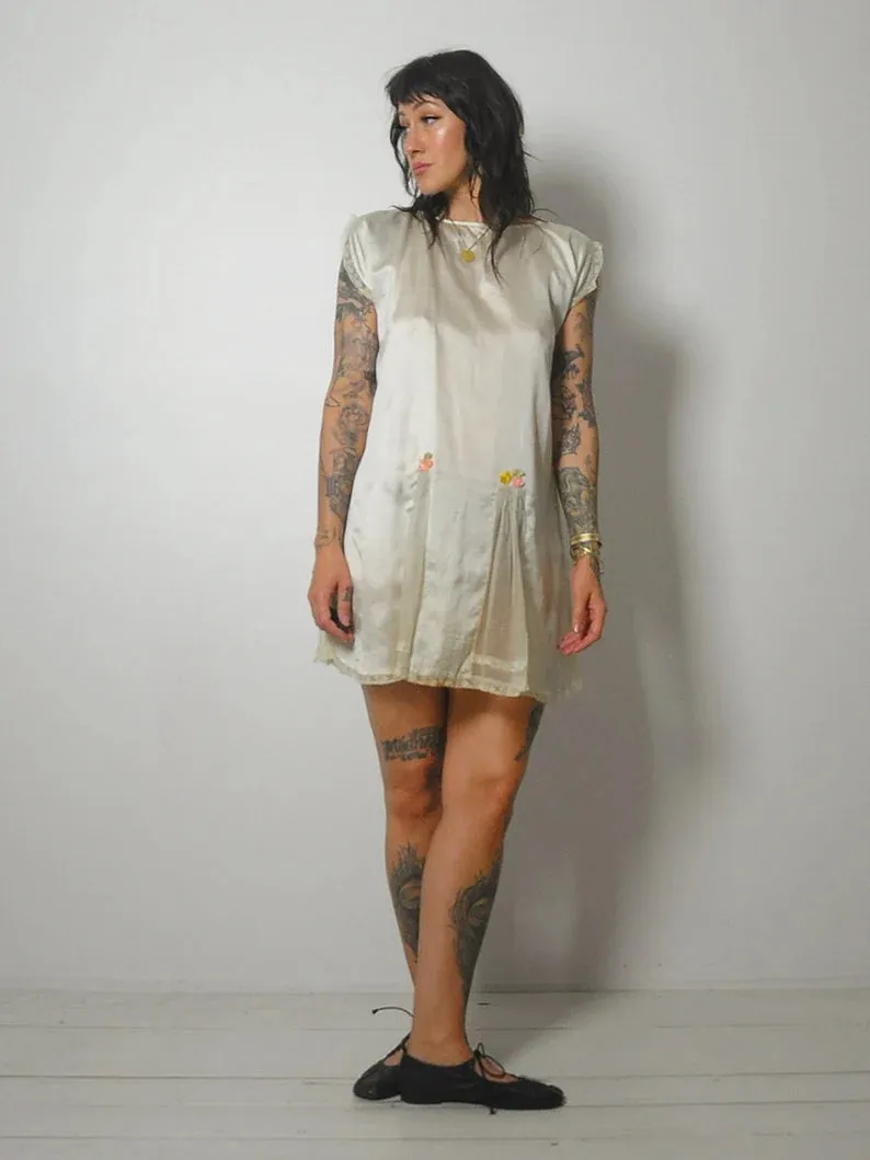 1930's Silk Slip Dress