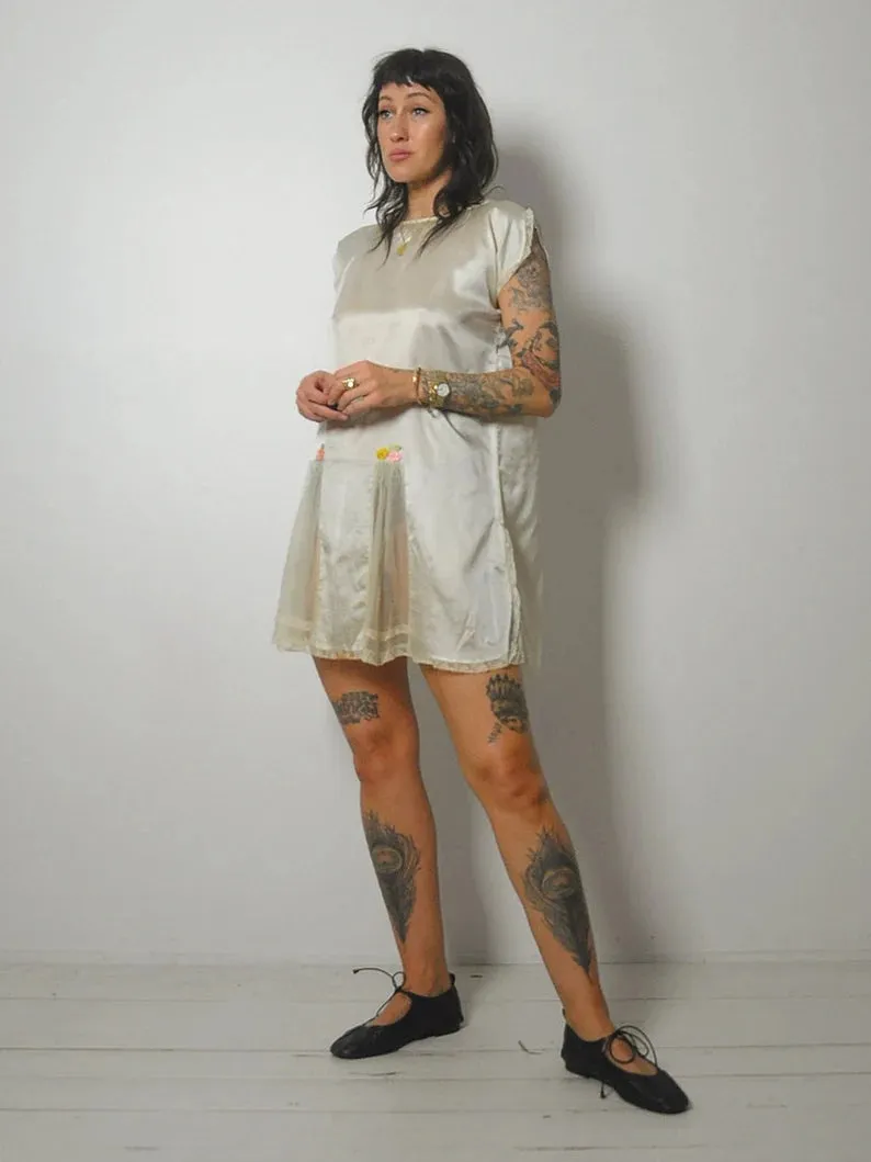 1930's Silk Slip Dress