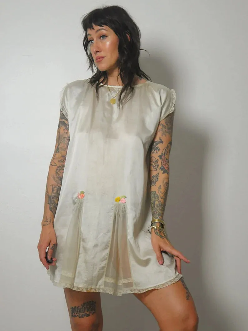 1930's Silk Slip Dress