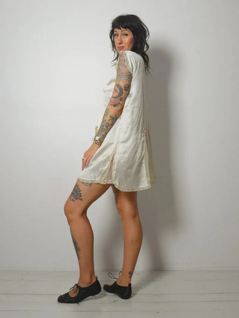 1930's Silk Slip Dress