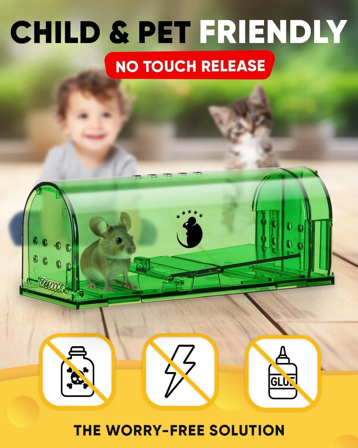 4-Pack Mouse Trap
