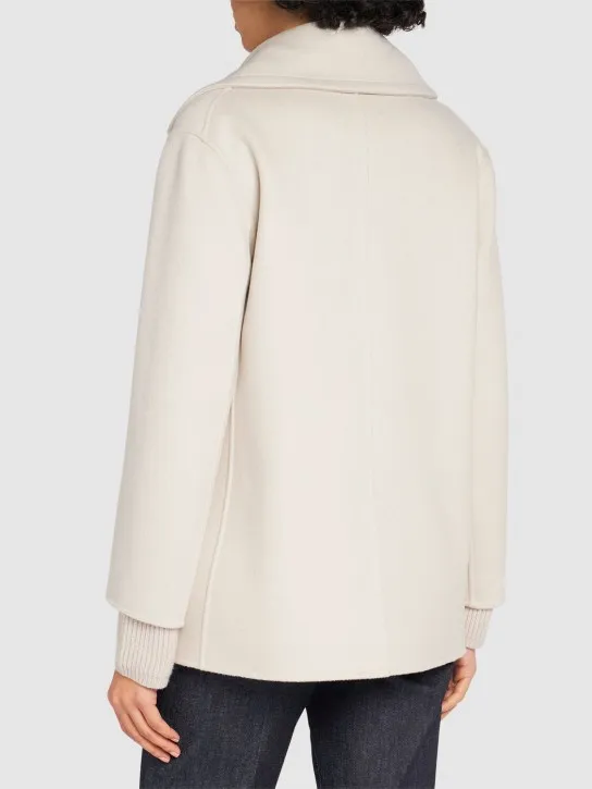 &#x27;S Max Mara   Efebo double breast wool short coat 