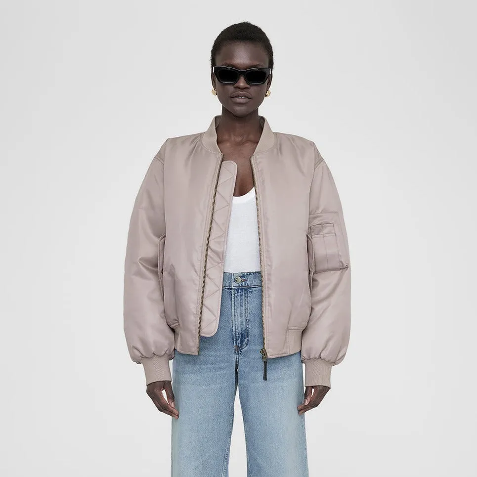ANINE BING Leon Bomber | Champagne