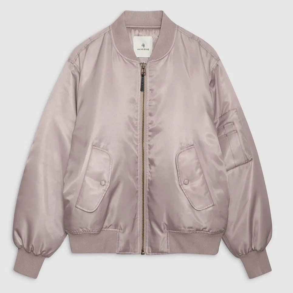 ANINE BING Leon Bomber | Champagne