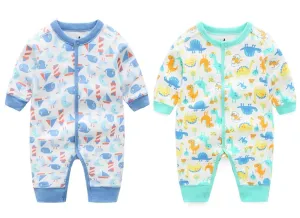 Baby Romper Combo-Ahoy Sailor - Sweet-o-Saurus