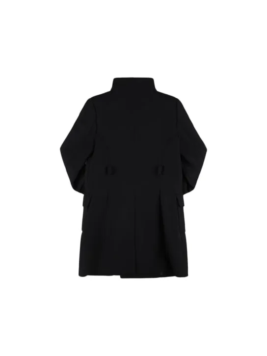 Balmain   Double breast wool blend coat w/ belt 