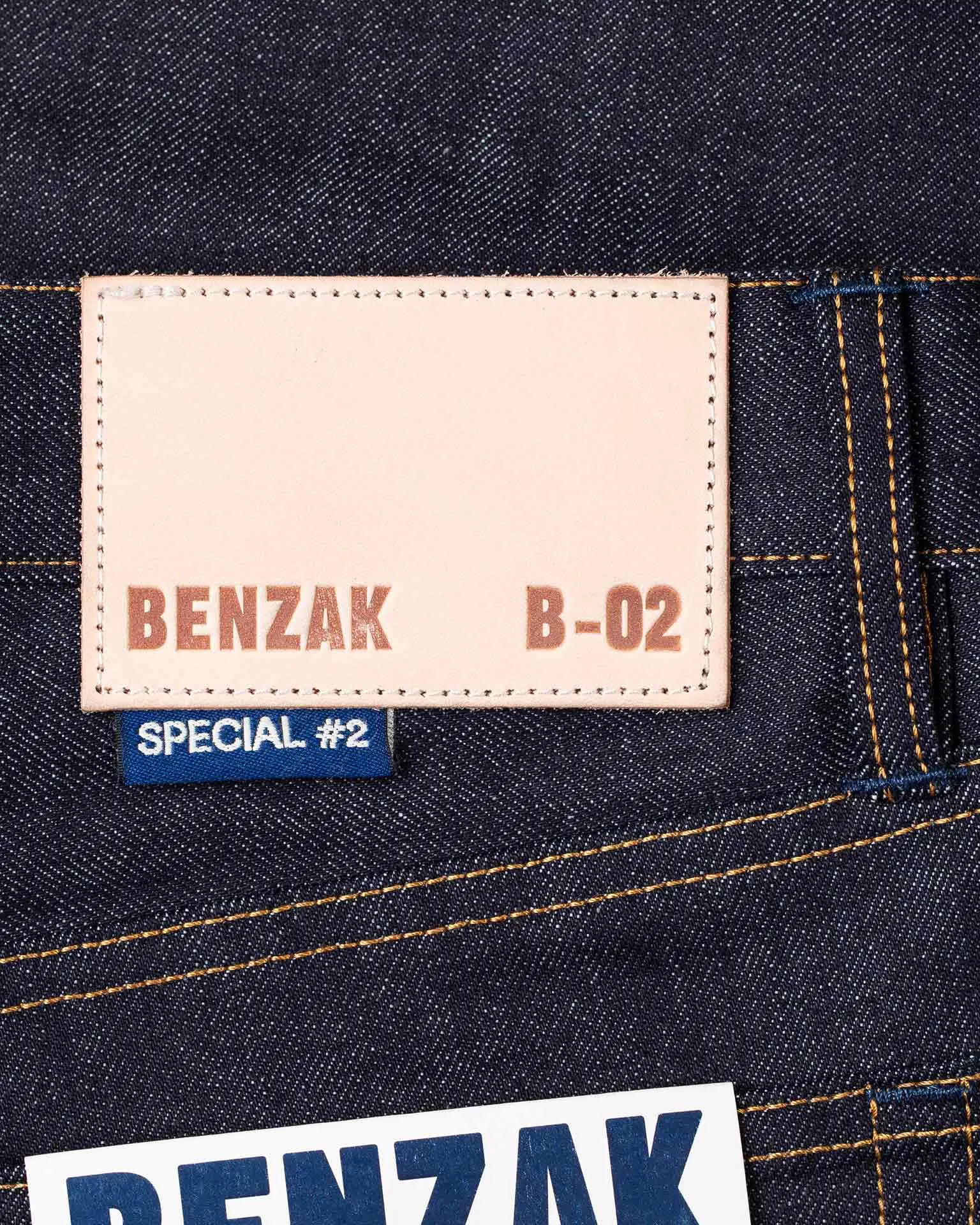 Benzak Denim Developers B-02 Regular Straight Mens Jeans - Special #2 15oz Vintage Indigo Selvedge