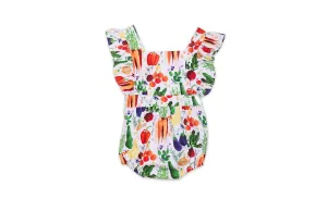 Bubble Romper In Veggies