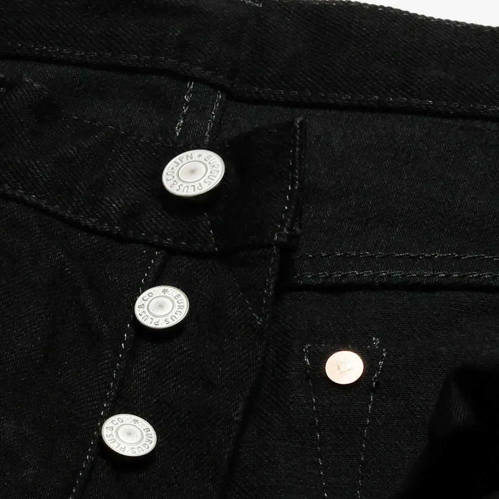 BURGUS PLUS - 15oz Selvedge Black × Black Denim - Standard Jeans - Lot. 771-99