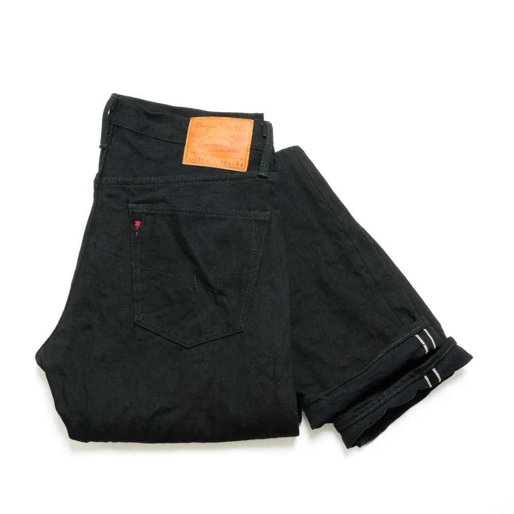 BURGUS PLUS - 15oz Selvedge Black × Black Denim - Standard Jeans - Lot. 771-99