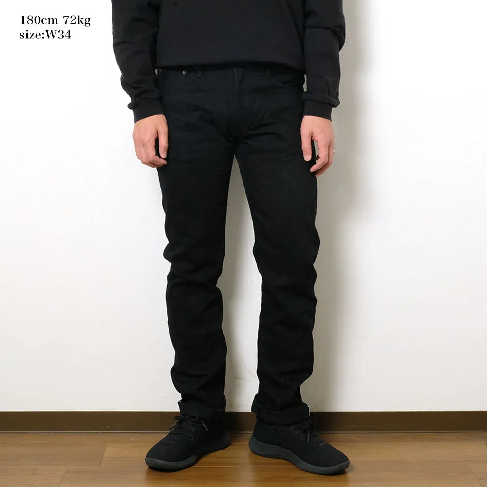BURGUS PLUS - 15oz Selvedge Black × Black Denim - Standard Jeans - Lot. 771-99