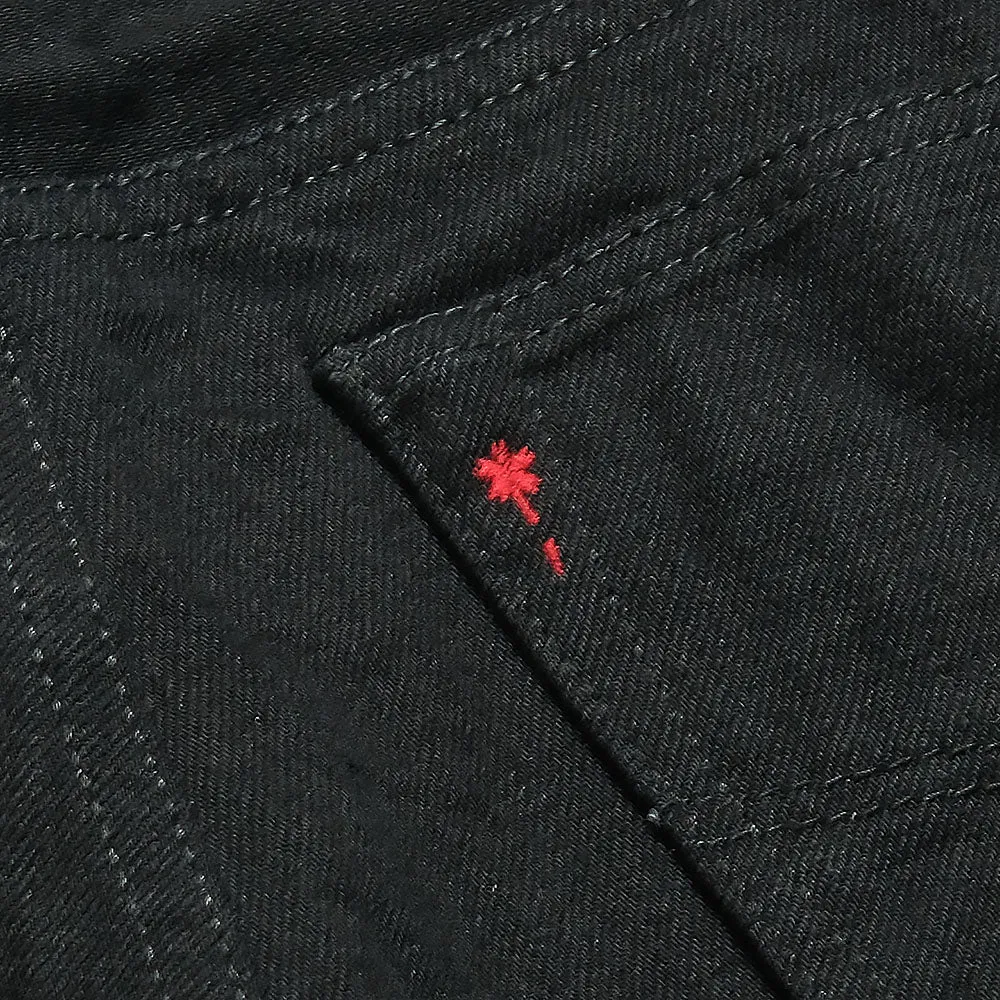 BURGUS PLUS - 15oz Selvedge Black × Black Denim - Standard Jeans - Lot. 771-99