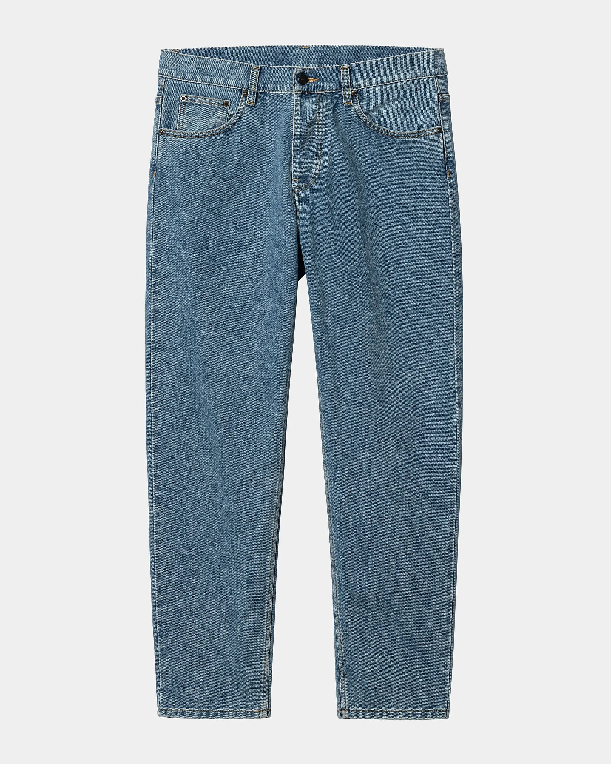 Carhartt WIP Newel Pant Relaxed Tapered Mens Jeans - Blue Stone Bleached