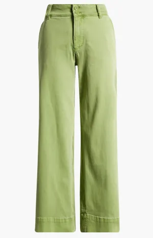 Charlotte Wide Leg Crop - Pear