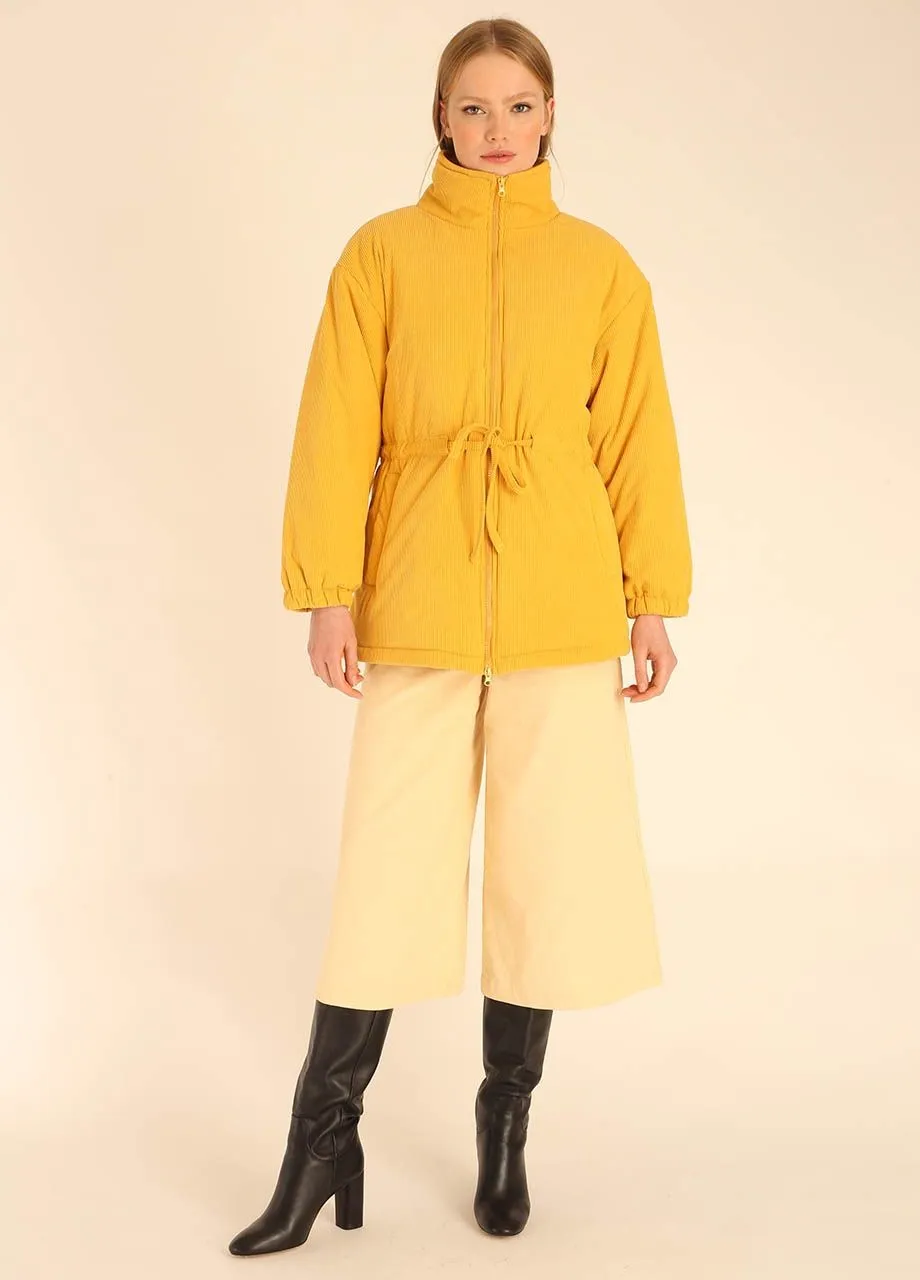 Cozy Corduroy Jacket in Sunflower