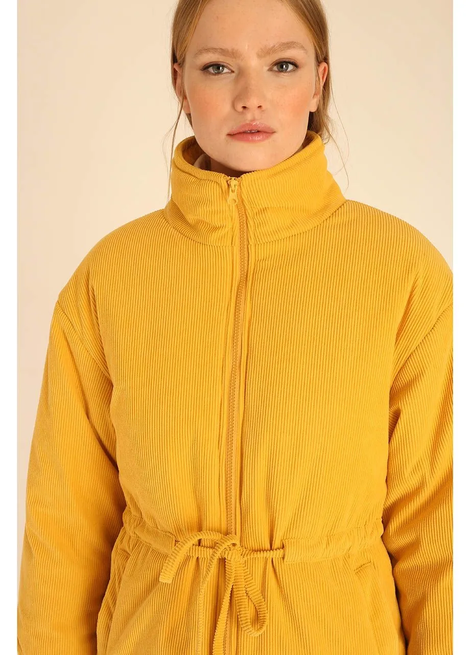 Cozy Corduroy Jacket in Sunflower