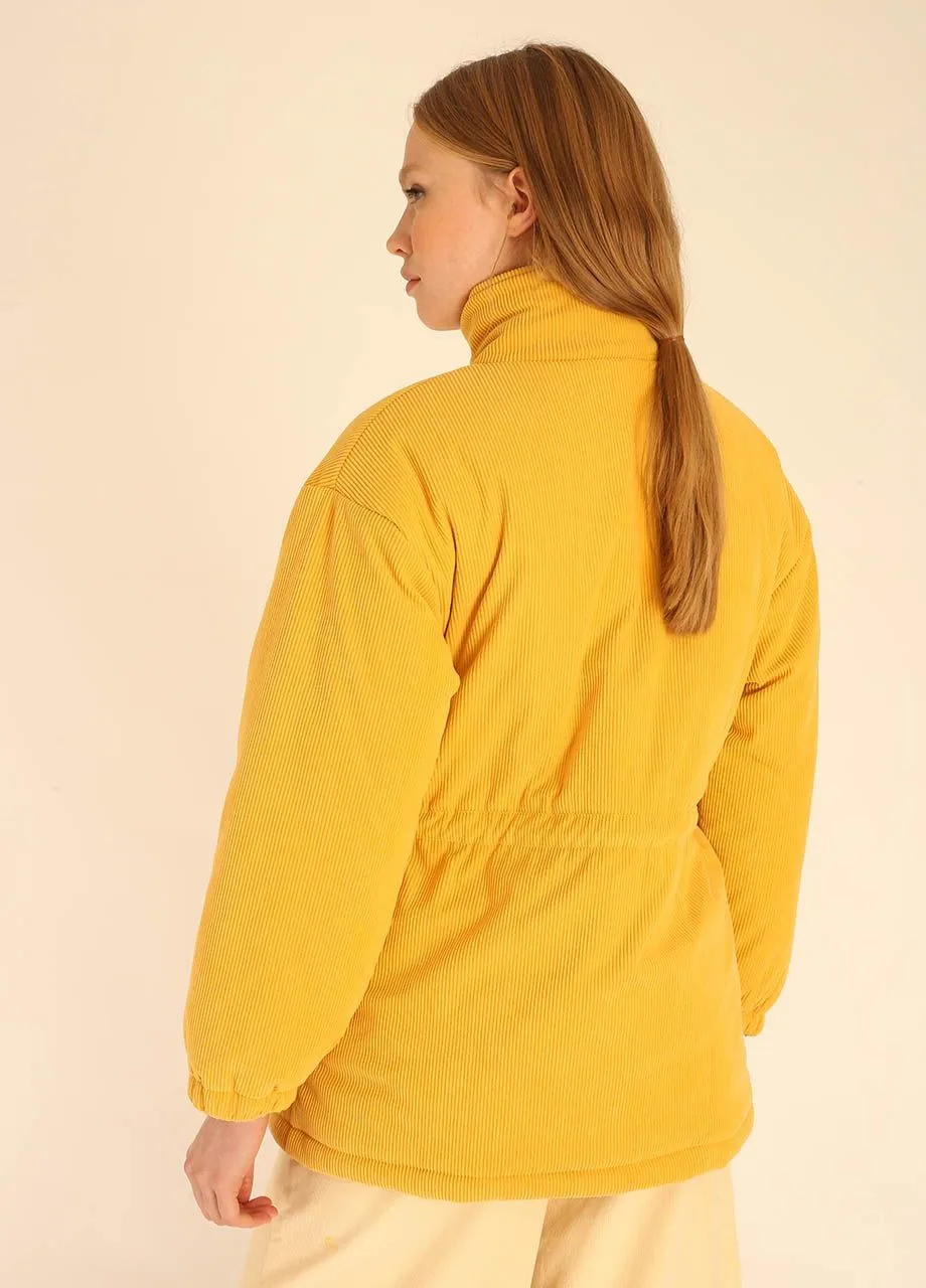 Cozy Corduroy Jacket in Sunflower