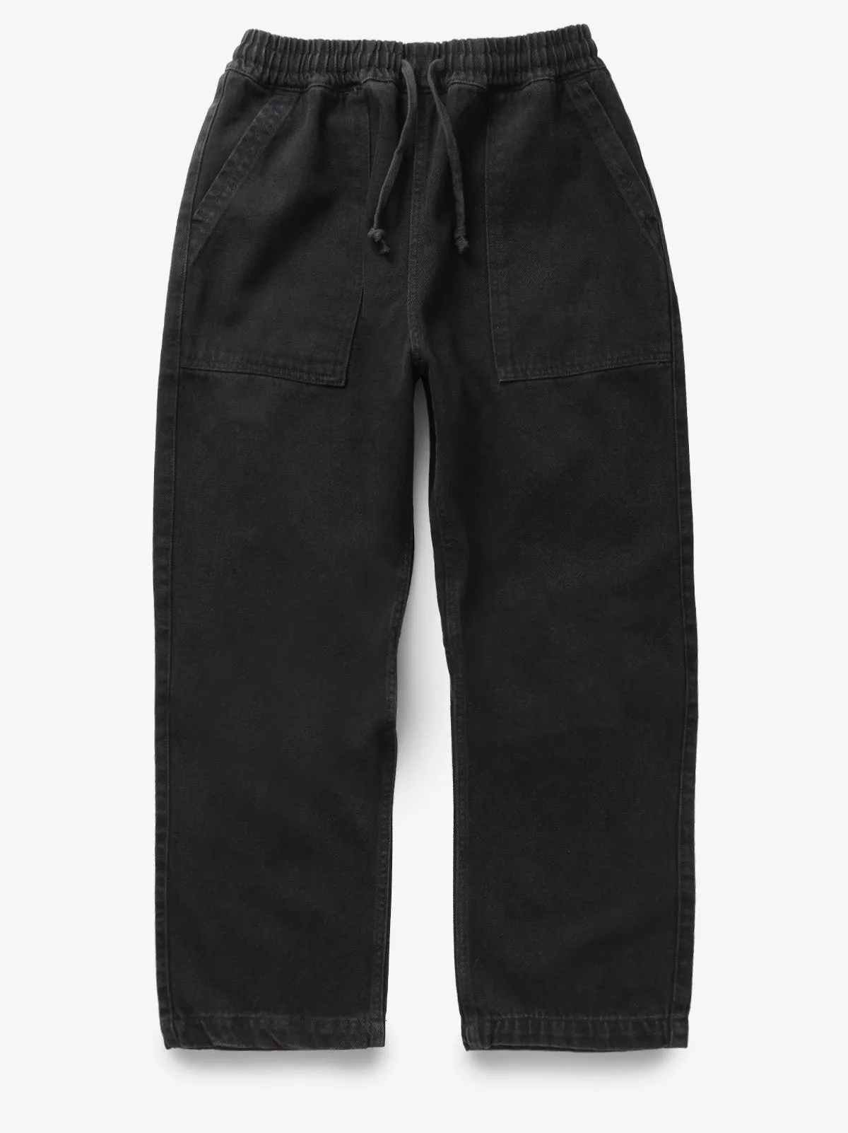 Denim Chef Pant in Black