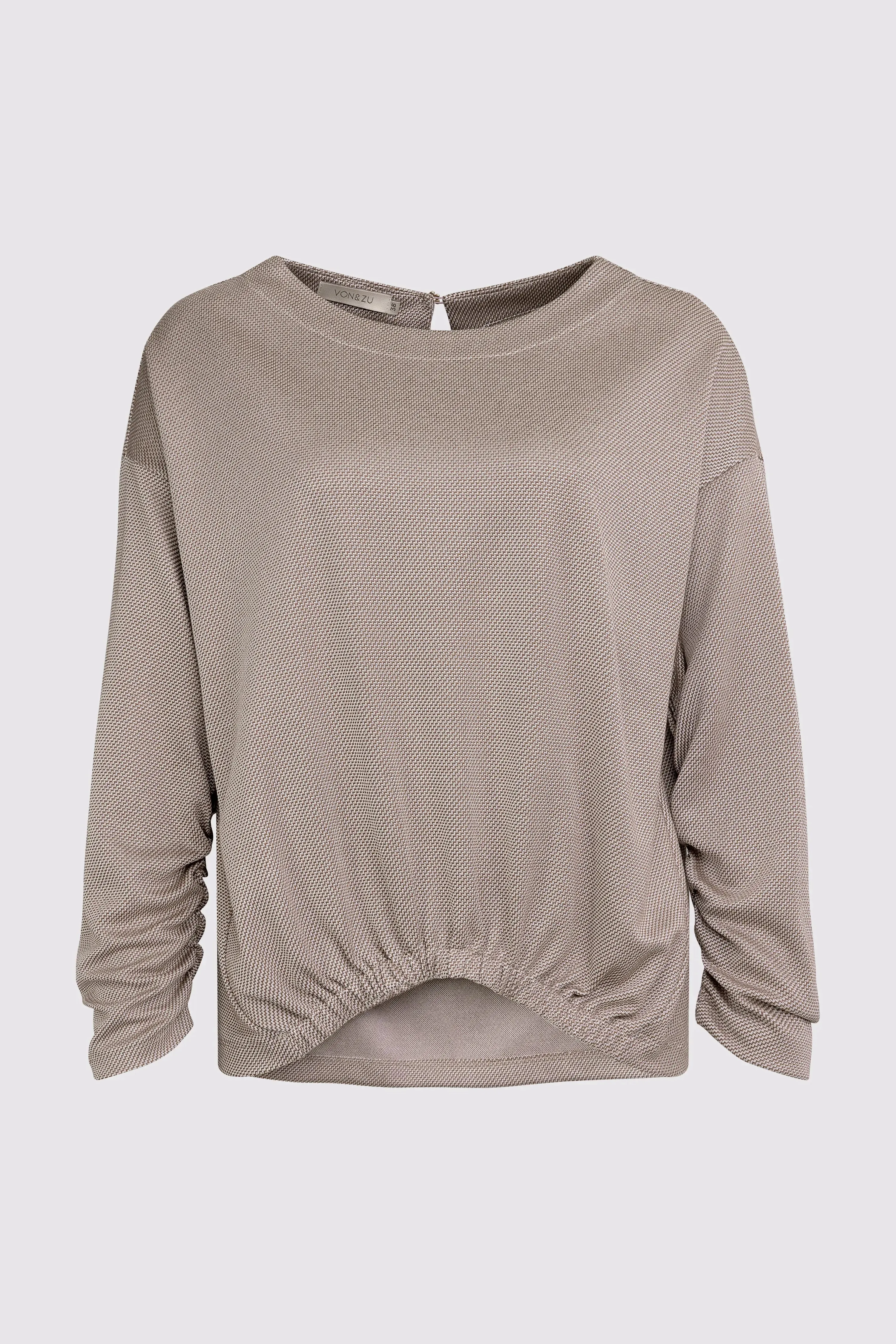 Edler Pullover aus Jerseyjacquard