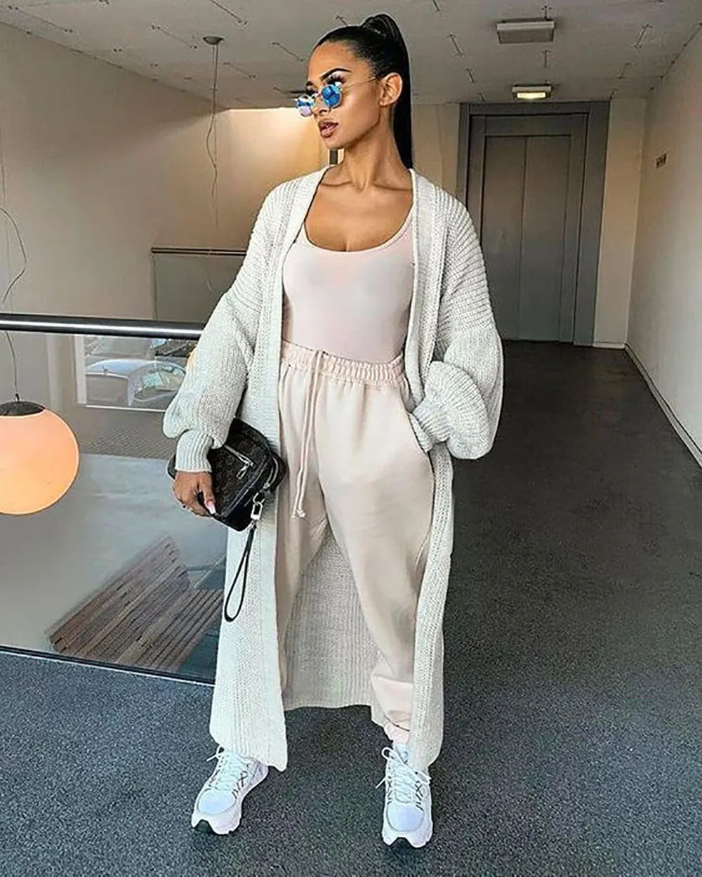 Fashion casual cardigan sweater coat（AY1405）