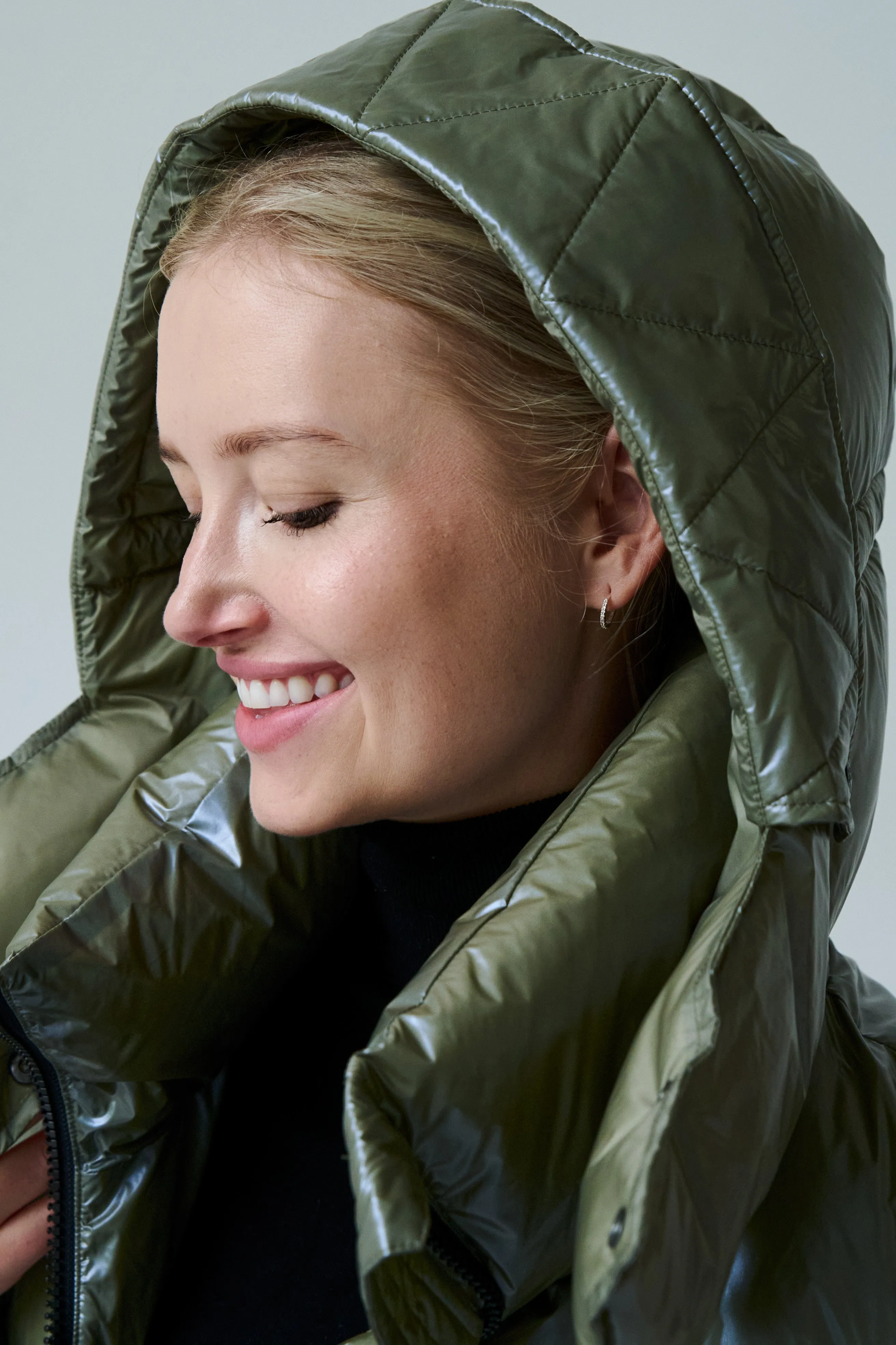 Finnja Down Coat | Olive