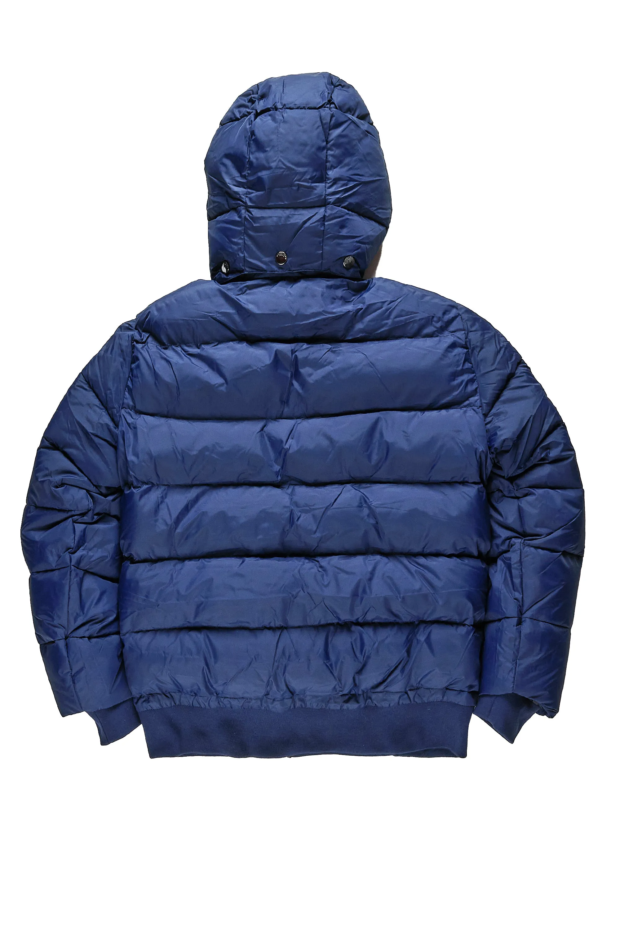 Girls Bronia Navy Puffer Jacket