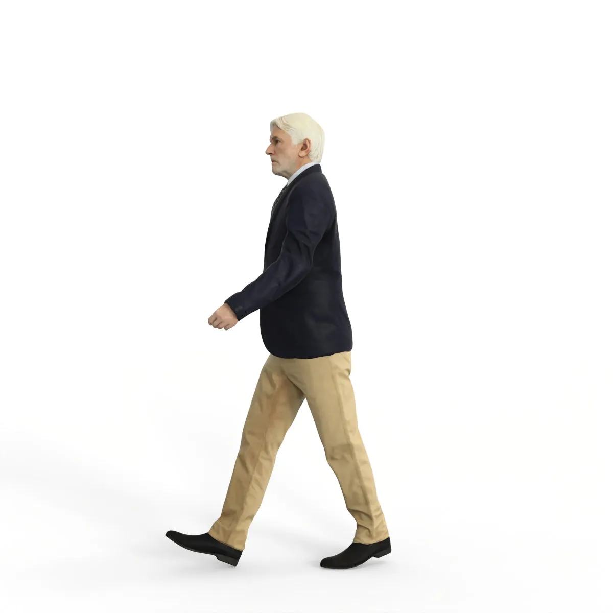 High Quality Rigged 3D Business Casual Man | grman0003m4 | Rigged 3D Human