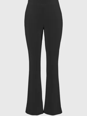Joseph Ribkoff Women's Black Silky Knit Flared Pull On Trousers 251029 Col 11