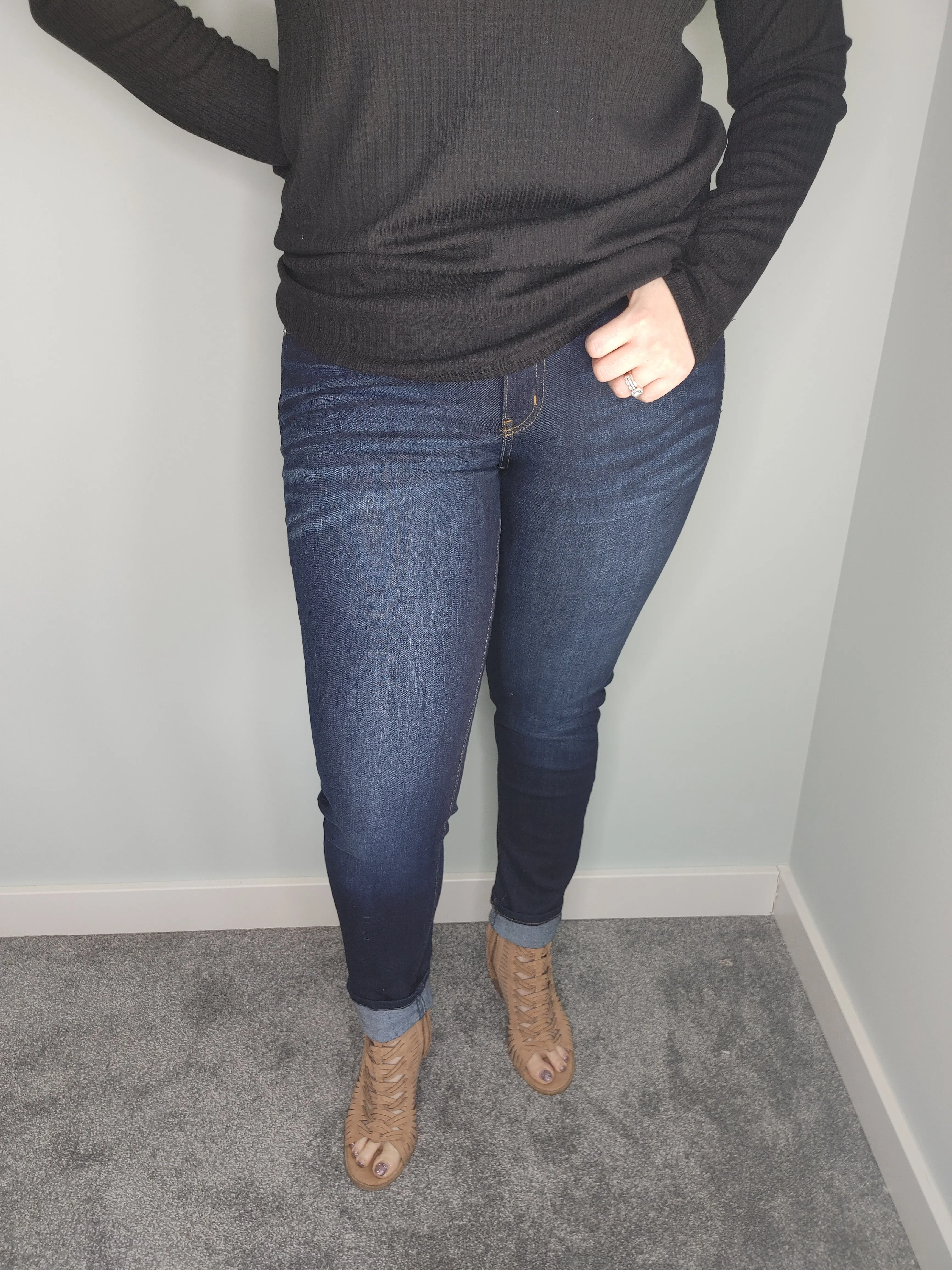 Kancan Mid Rise Skinny Jean