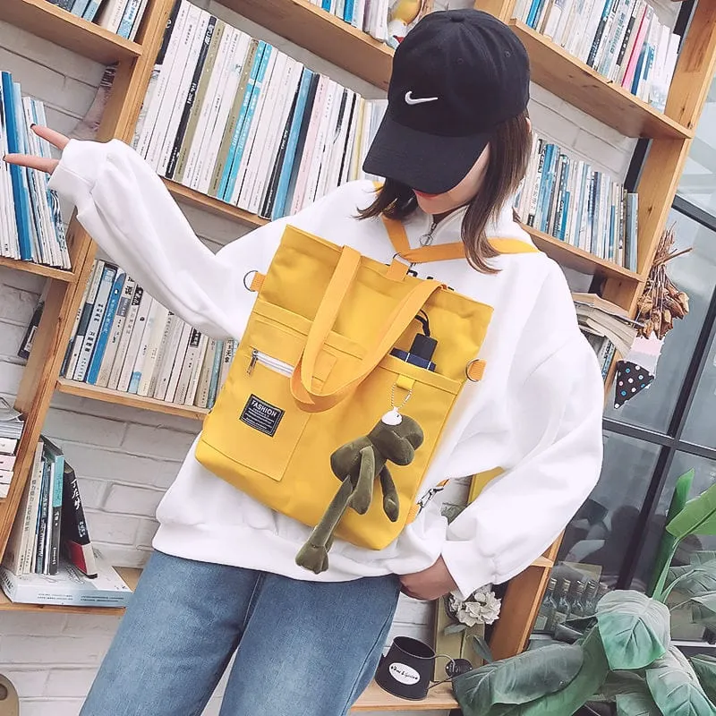 Kawaii Canvas Tote Bag