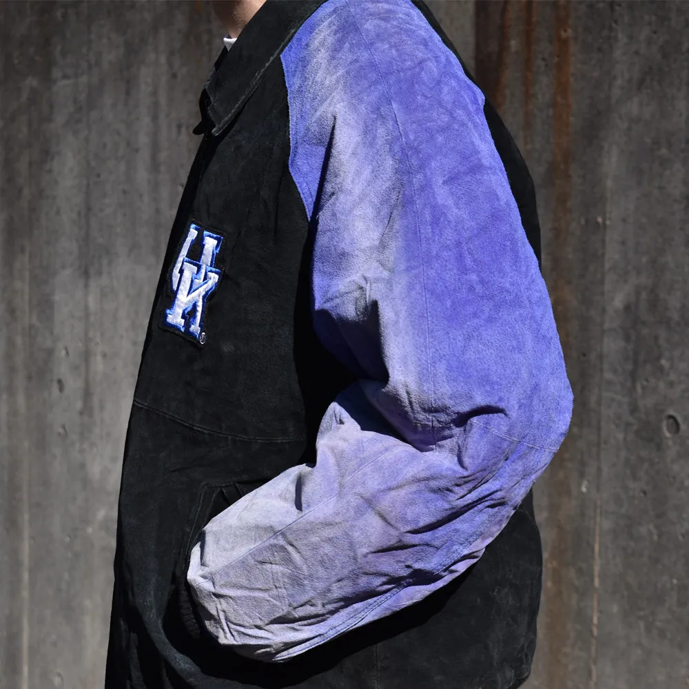 “Kentucky Wildcats” スエードレザー ジャケット 240124