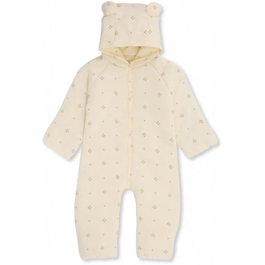 Konges Slojd New Born Onesie with Hood in Camille