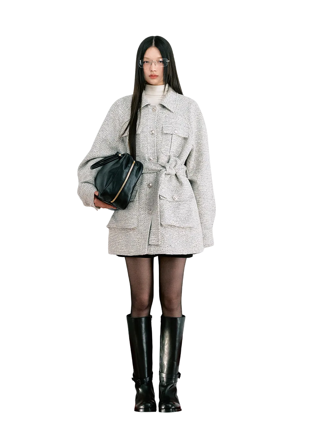LLDC 'THE DESIRED CITY' Yelena Tweed Coat