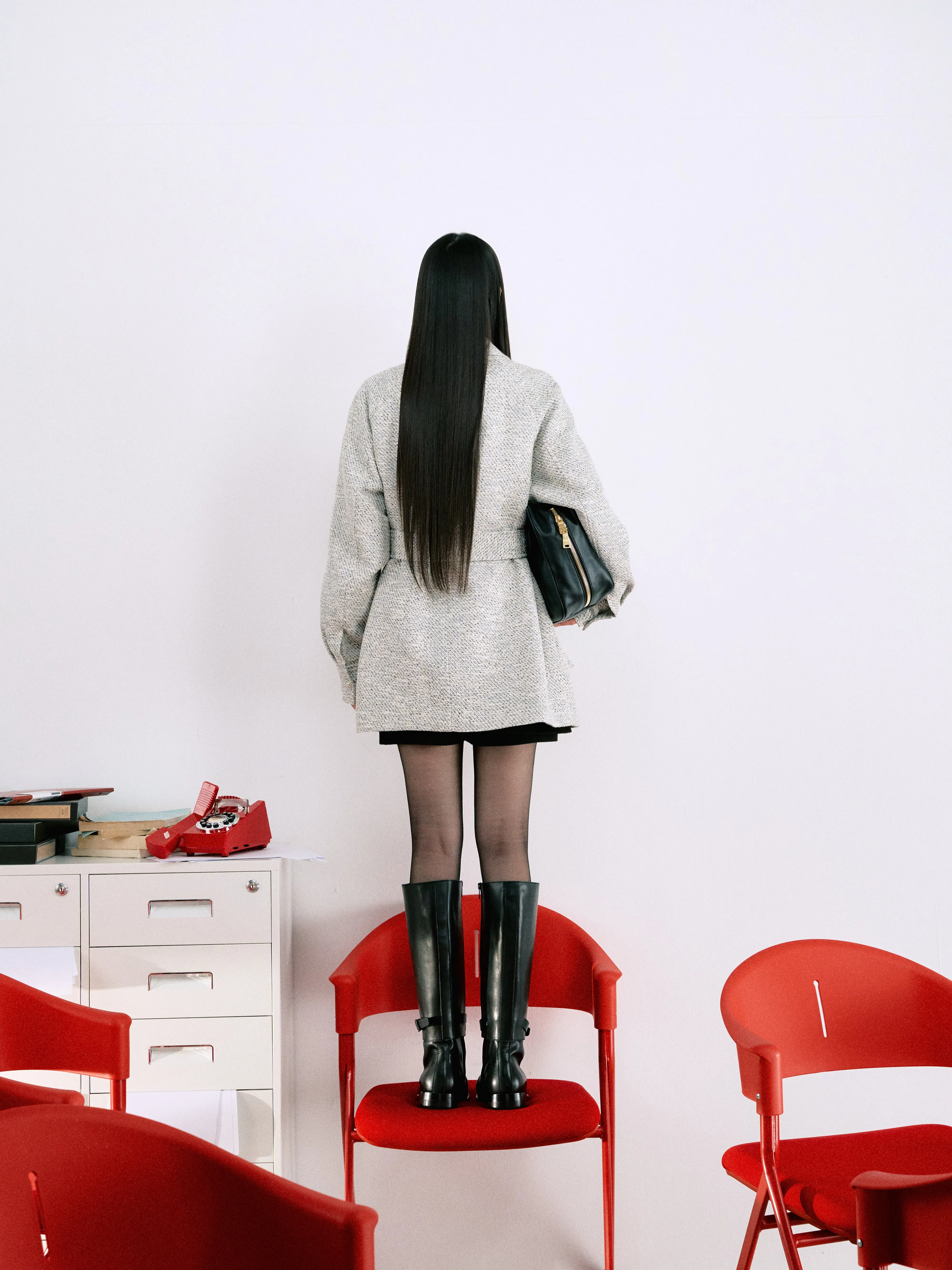 LLDC 'THE DESIRED CITY' Yelena Tweed Coat