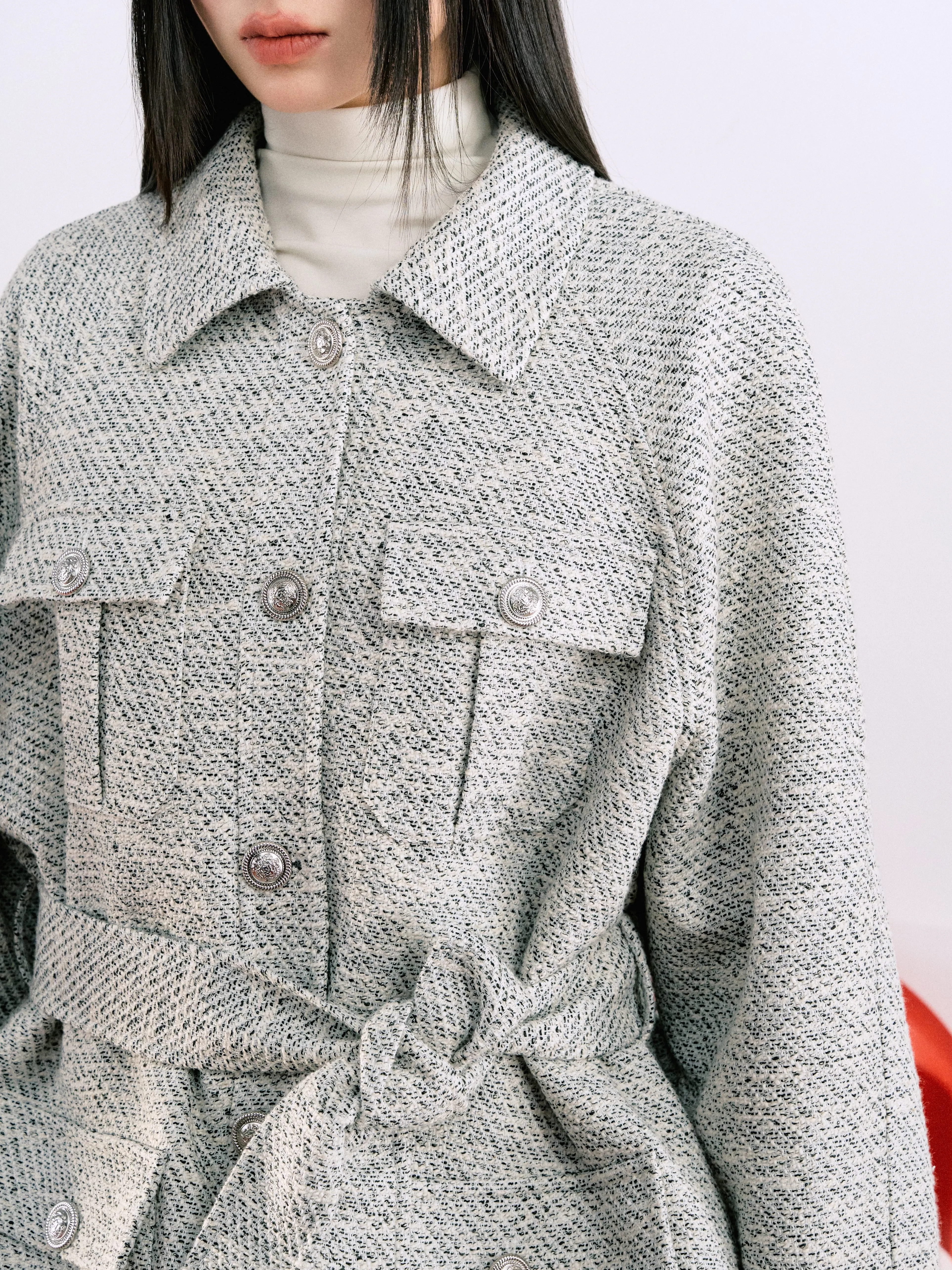 LLDC 'THE DESIRED CITY' Yelena Tweed Coat