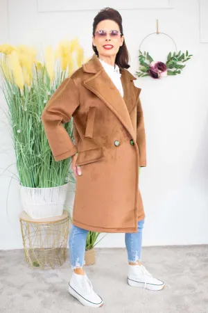 Luxury Jessica Coat in Camel