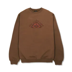 Manuscript Crewneck, Choc