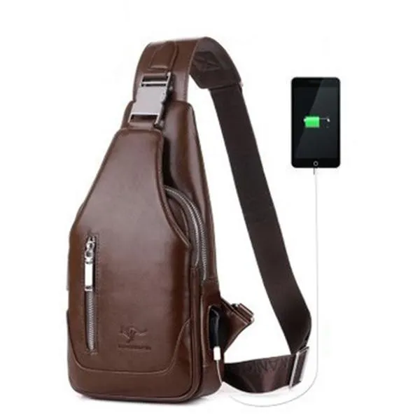 Men's Anti-theft Vintage Sling Bag