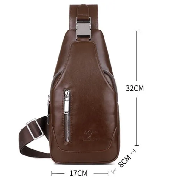 Men's Anti-theft Vintage Sling Bag
