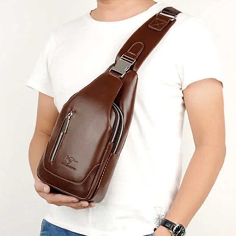 Men's Anti-theft Vintage Sling Bag