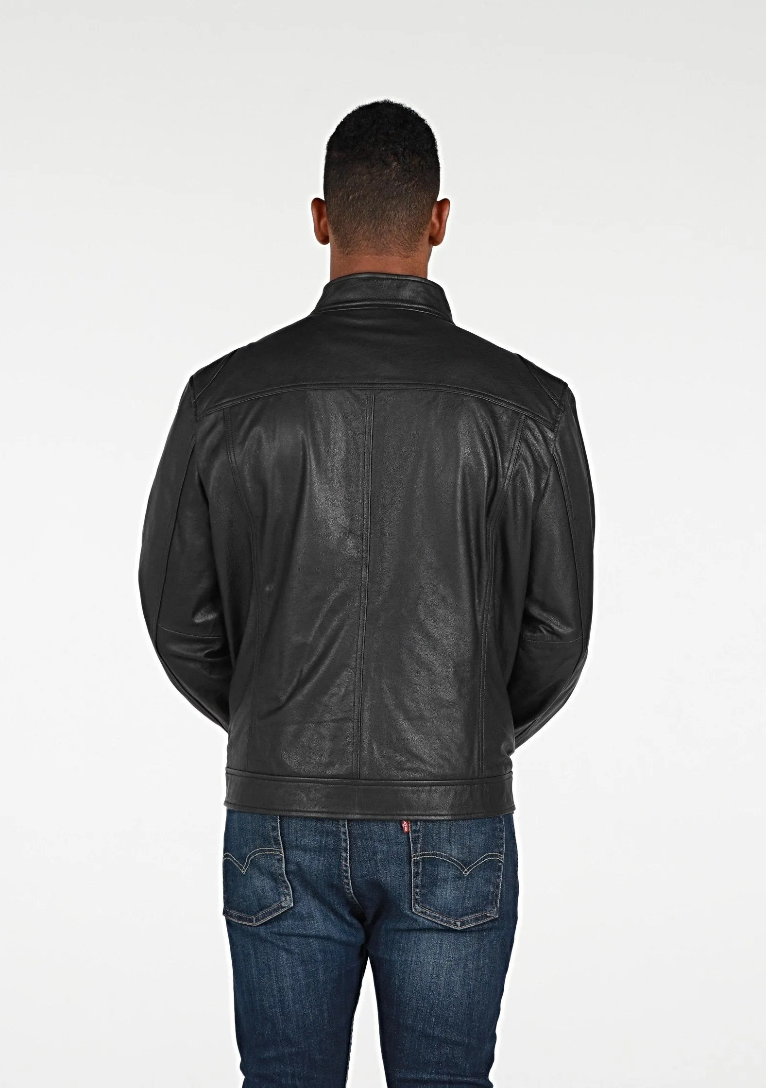 Mens Raging Leather Jacket