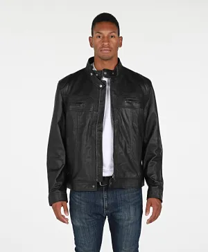 Mens Raging Leather Jacket