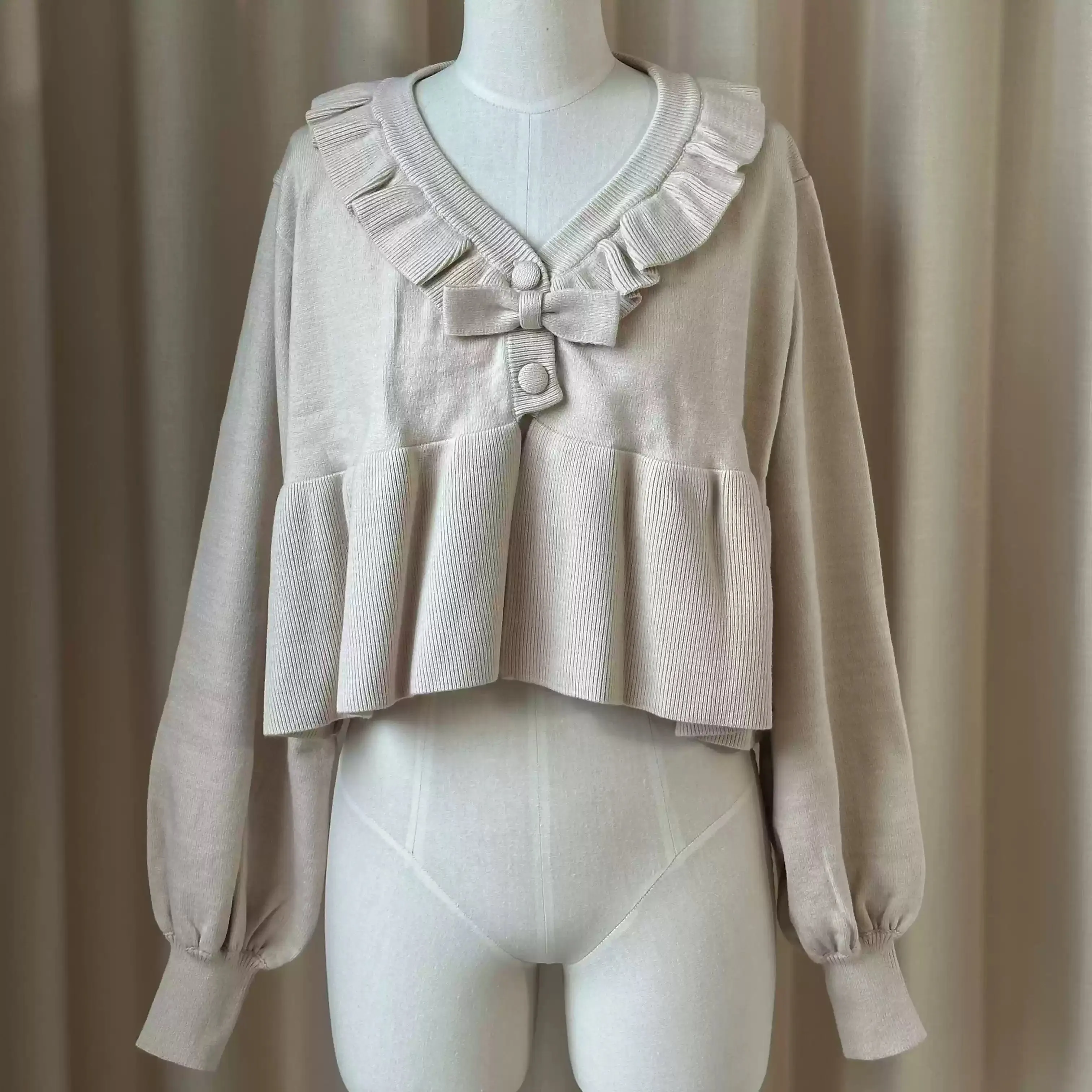 Mist Lolita Sweet V Neck Cardigan Jacket