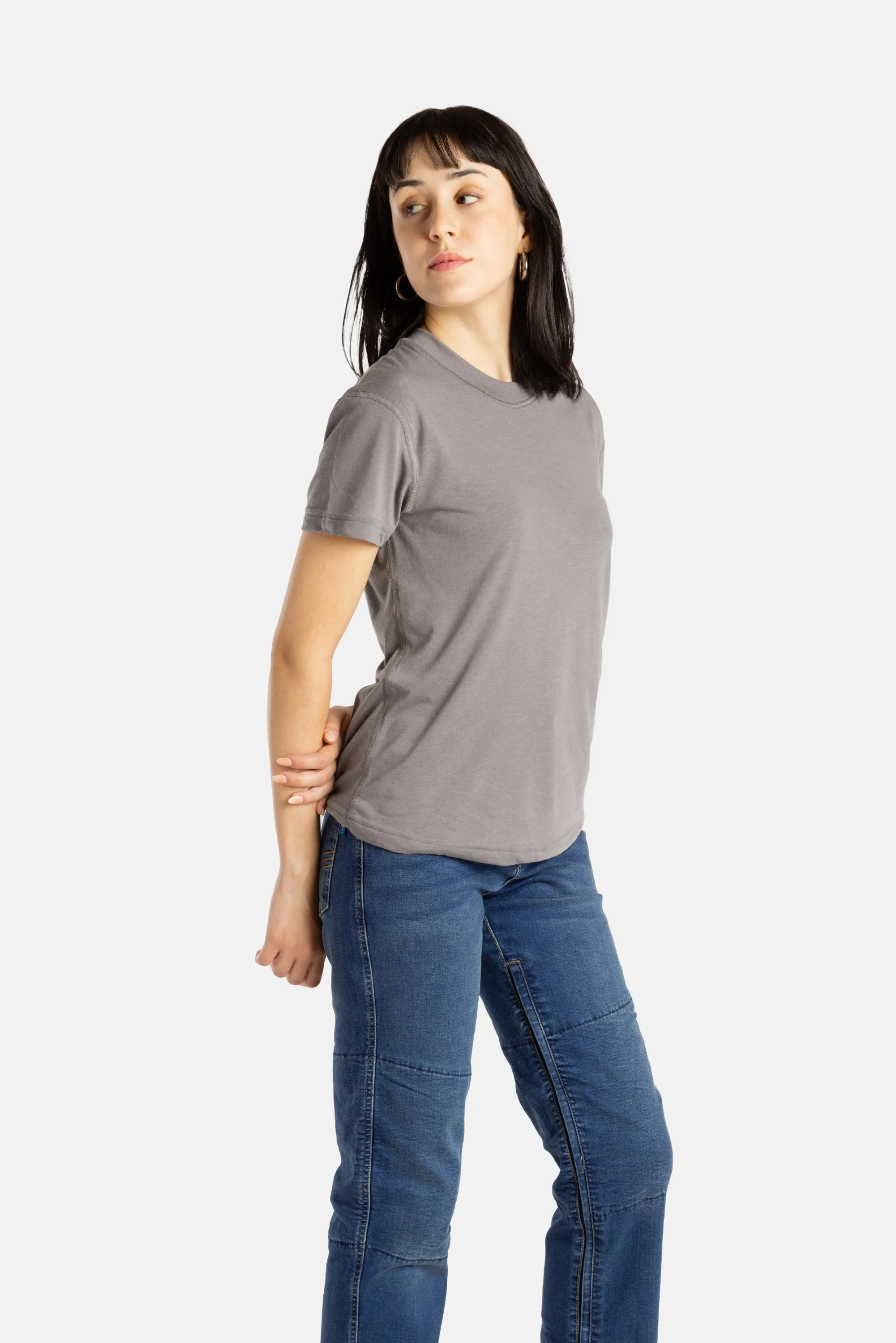No Limbits Adaptive Women's Charcoal Sensory Tee