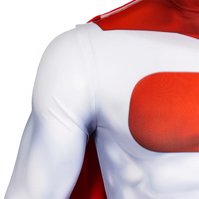 Omni-Man Costume Nolan Grayson Cosplay Superhero Jumpsuit Halloween Carnival Suit
