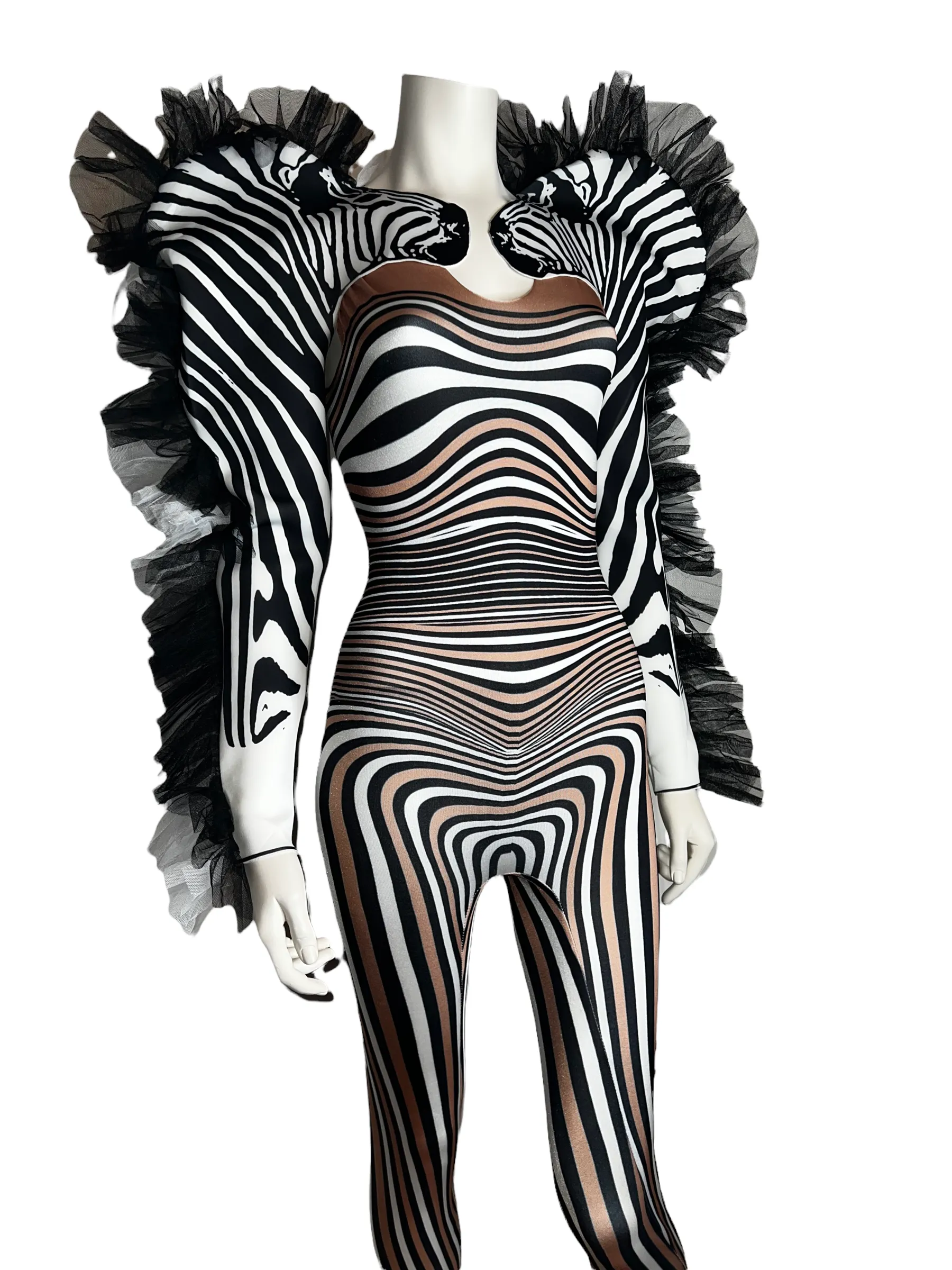 "Zebra in the Safari Custom"