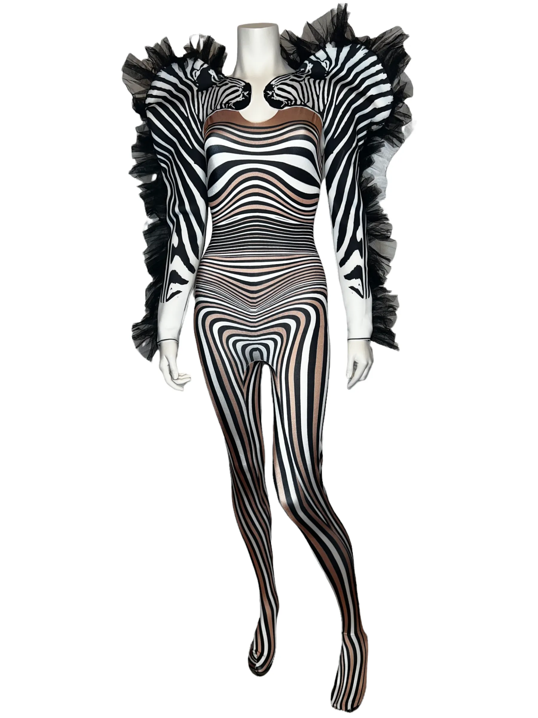 "Zebra in the Safari Custom"