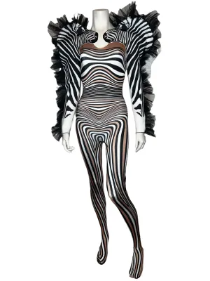 "Zebra in the Safari Custom"