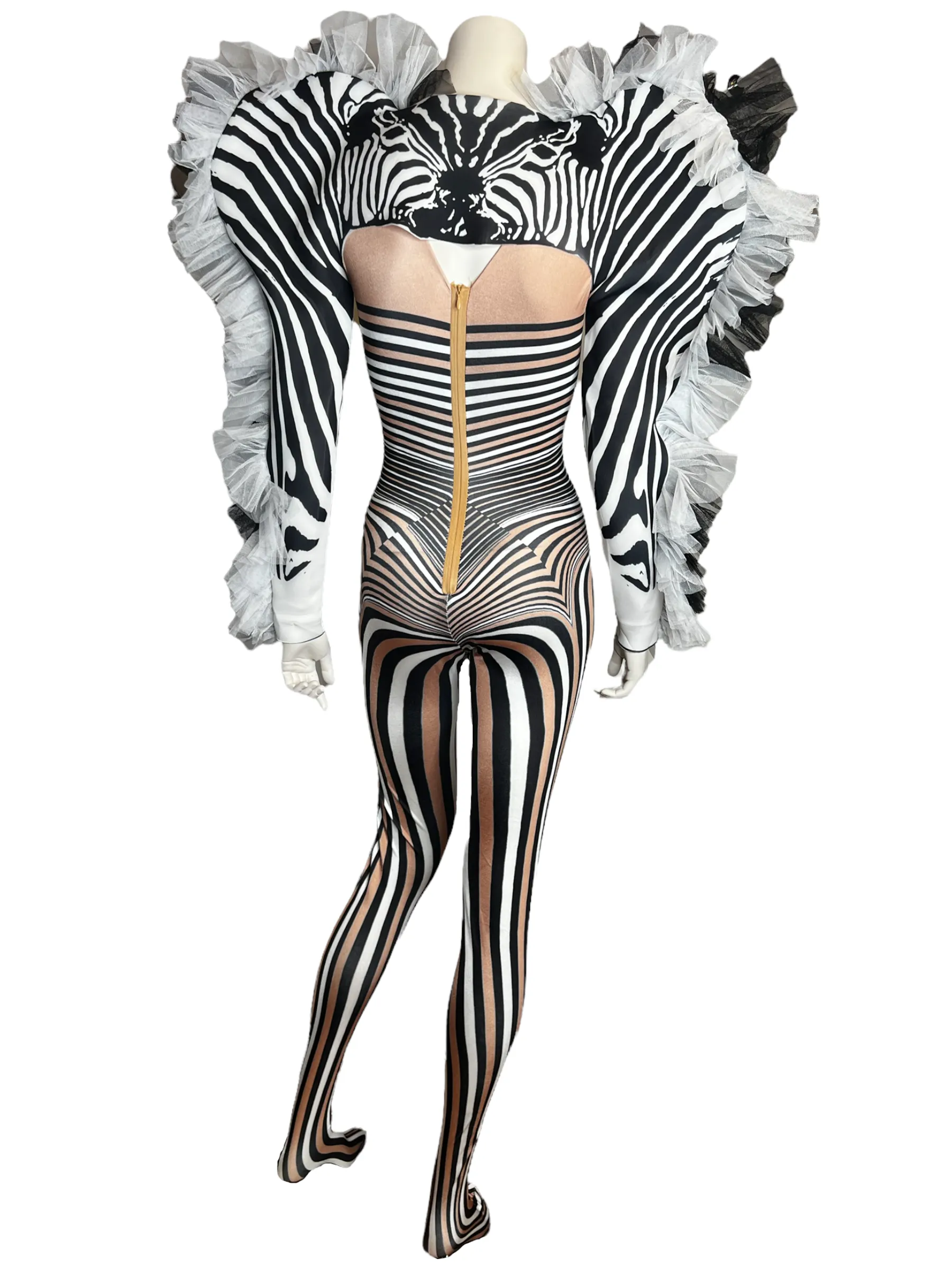 "Zebra in the Safari Custom"