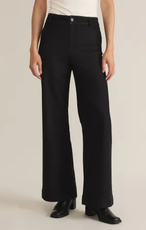 Rilynn Wide Leg Denim Trouser